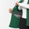 Layers Women's Everything Everywhere Scrub Vest Hunter Green side detail 1