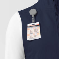 Women's Everything Everywhere Scrub Vest - Navy