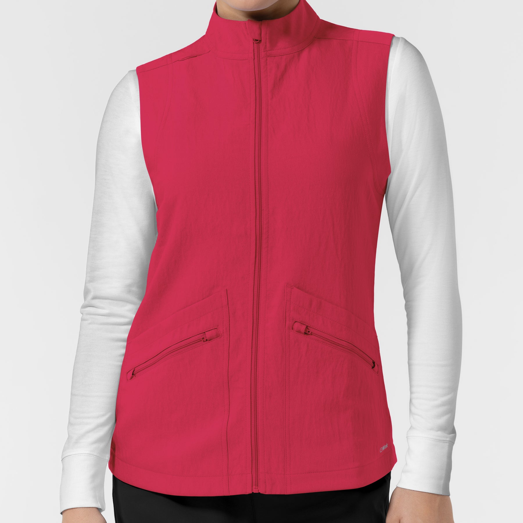 Women's Everything Everywhere Scrub Vest - Red