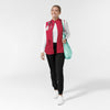 Layers Women's Everything Everywhere Scrub Vest Red full scrub set