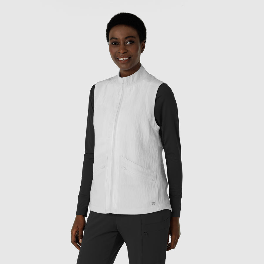 Women's Everything Everywhere Scrub Vest White side view