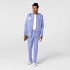 Boundless Men's Warm Up Jacket Ceil Blue full scrub set