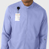 Boundless Men's Warm Up Jacket Ceil Blue back detail