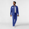 Boundless Men's Warm Up Scrub Jacket Galaxy Blue full scrub set