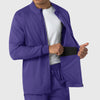 Boundless Men's Warm Up Jacket Grape side detail 2
