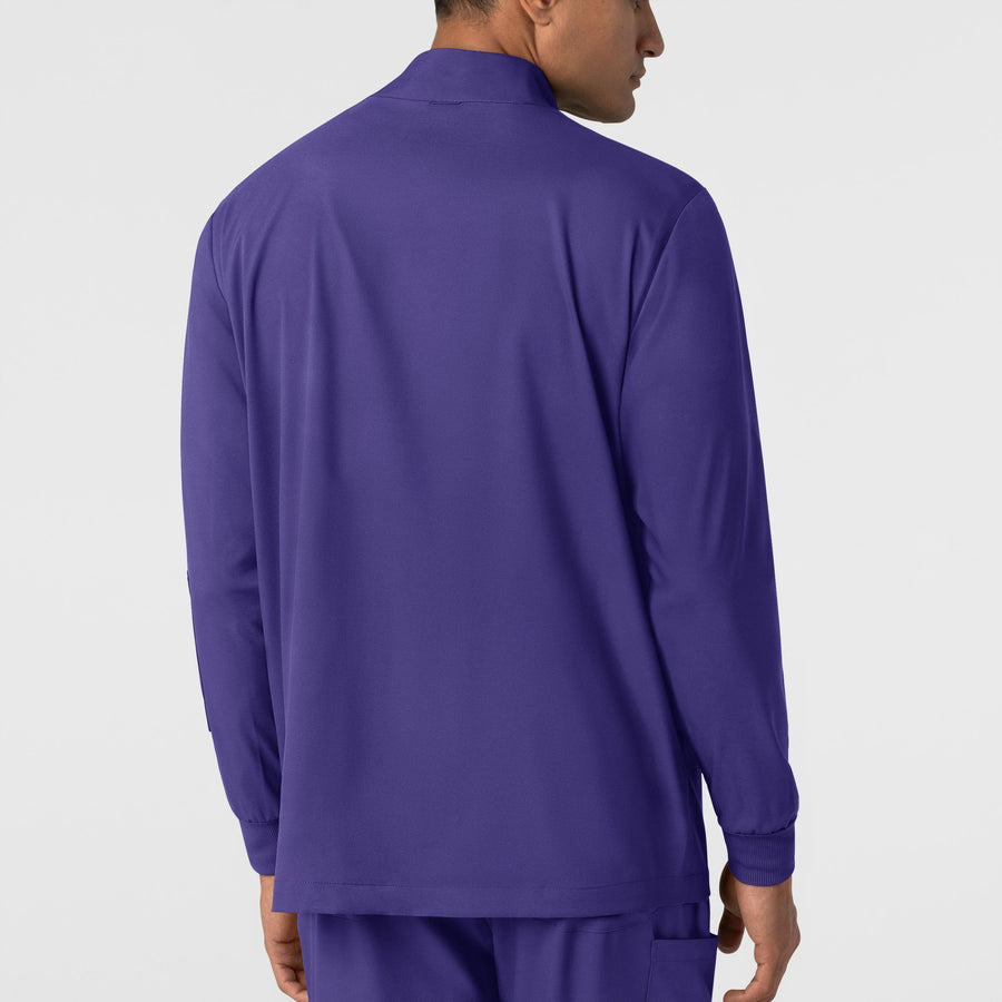 Boundless Men's Warm Up Jacket Grape back view
