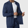 Boundless Men's Warm Up Jacket Navy side detail 2