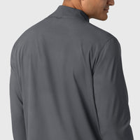 Boundless Men's Warm Up Jacket Pewter hemline detail