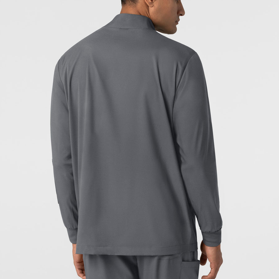 Boundless Men's Warm Up Jacket Pewter back view