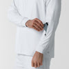 Boundless Men's Warm Up Jacket White side detail 2