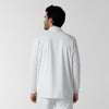 Boundless Men's Warm Up Jacket White back view