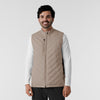 Layers Men's Quilted Scrub Vest Haze