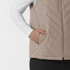 Men's Quilted Scrub Vest - Haze