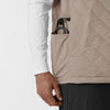 Men's Quilted Scrub Vest - Haze