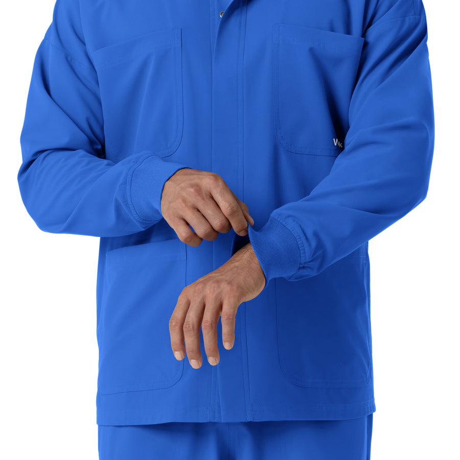 NURTUR Men’s Scrub Shirt Jacket - Royal