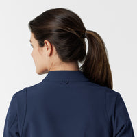 Women's Softshell Scrub Jacket - Navy