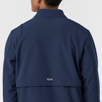 Men's Softshell Scrub Jacket - Navy
