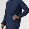 Men's Softshell Scrub Jacket - Navy