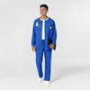 Boundless Men’s Warm-Up Scrub Jacket Royal full scrub set