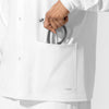 NURTUR Unisex Warm-Up Scrub Jacket - White