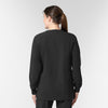 NURTUR Unisex Warm-Up Scrub Jacket - Black back
