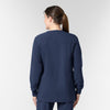 NURTUR Unisex Warm-Up Scrub Jacket - Navy back