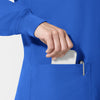 NURTUR Unisex Warm-Up Scrub Jacket - Royal pocket
