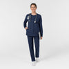 Boundless Women’s Warm-Up Scrub Jacket - Navy