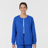Boundless Women’s Warm-Up Scrub Jacket Royal