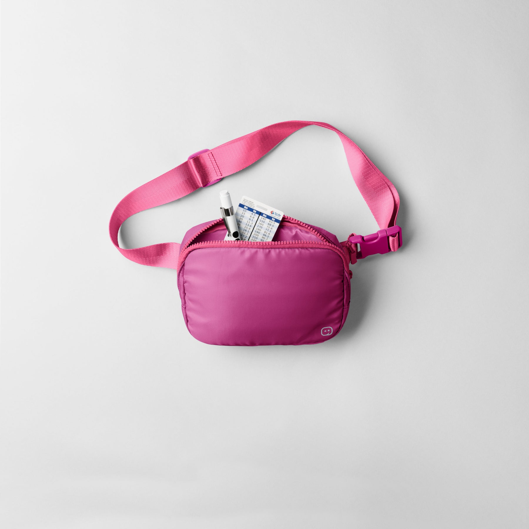 Chatelaine Belt Bag - Raspberry