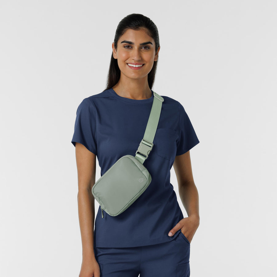 Accessories Chatelaine Belt Bag Sage side view