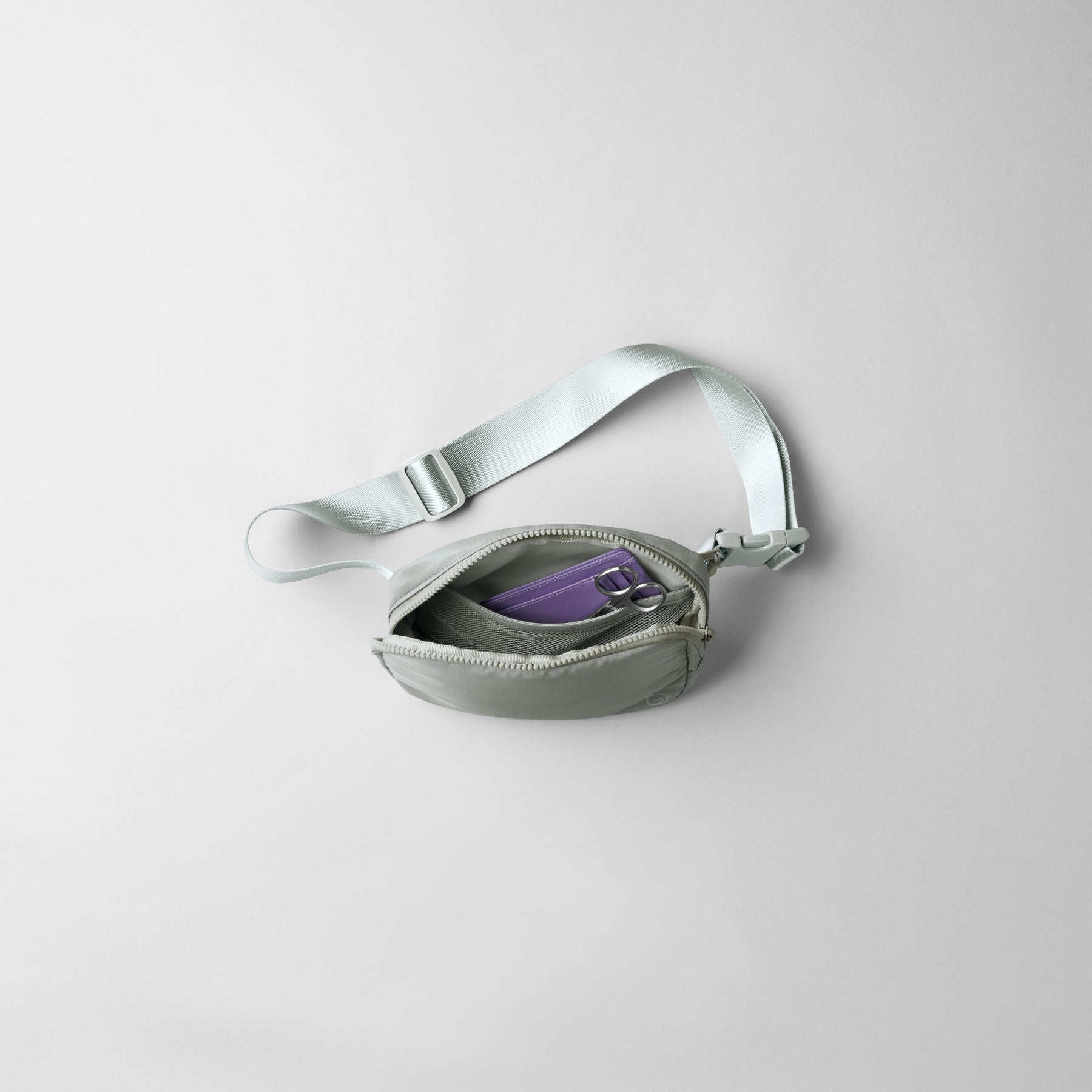 Chatelaine Belt Bag - Silver Grey