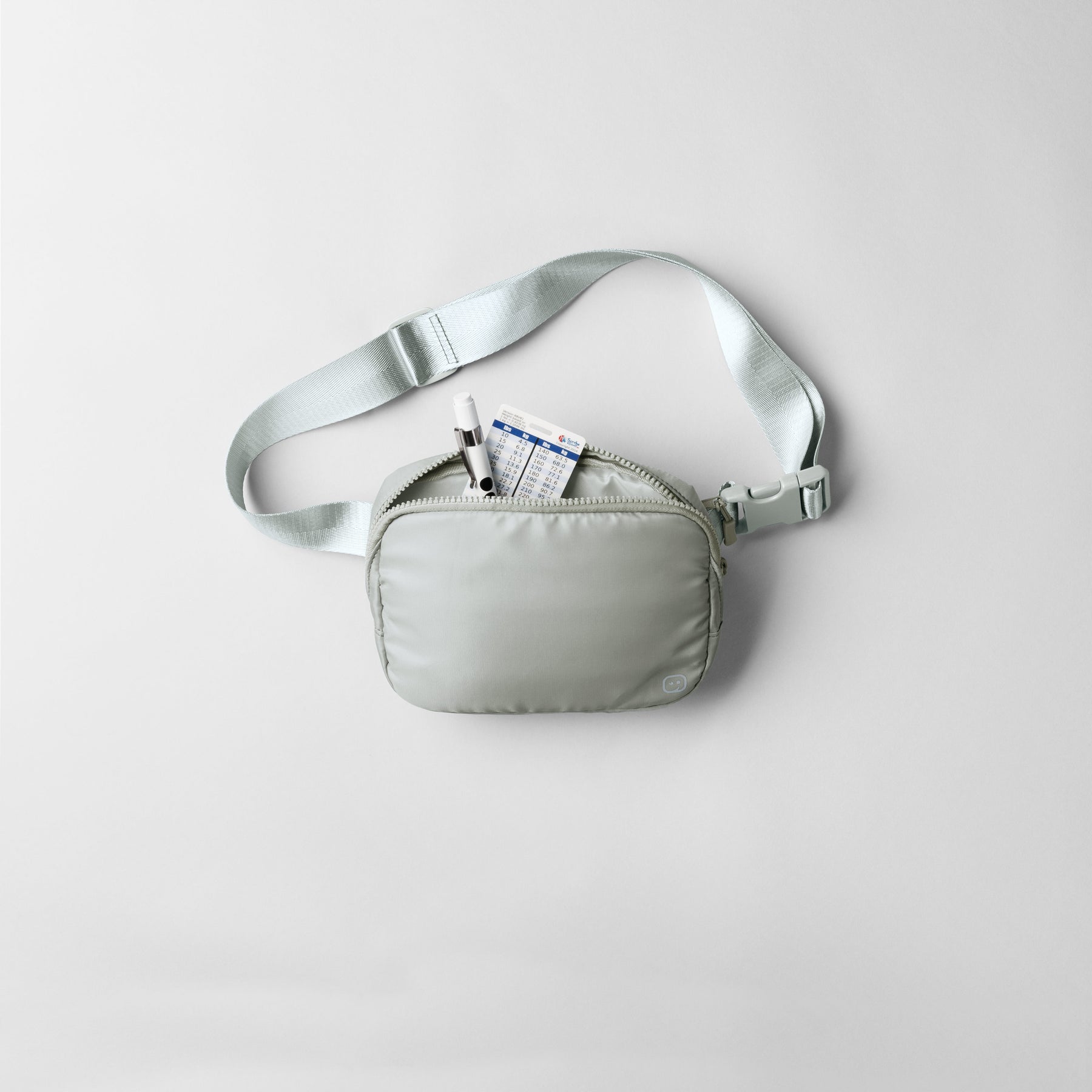 Chatelaine Belt Bag - Silver Grey
