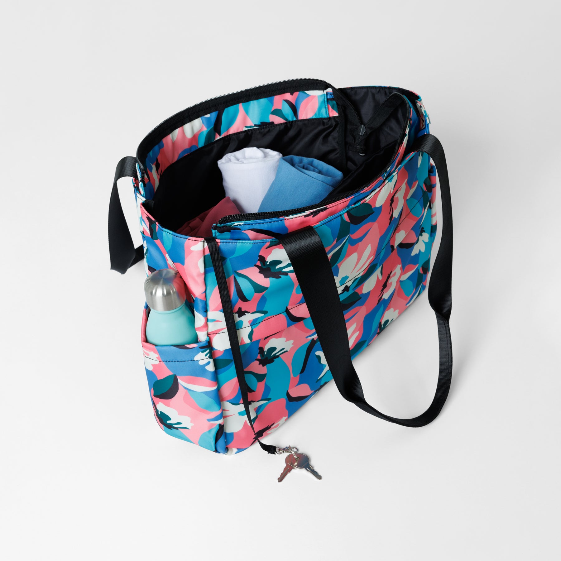 Accessories Tote Bag Oceanic Odyssey water bottle pocket