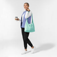 Women’s Crescent Bag Aruba Blue full scrub set