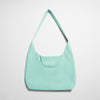 Women’s Crescent Bag Aruba Blue front detail 1