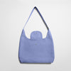 Women’s Crescent Bag Ceil Blue front detail