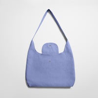 Women’s Crescent Bag Ceil Blue front detail