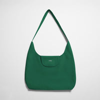 Women’s Crescent Bag Hunter Green front detail 1