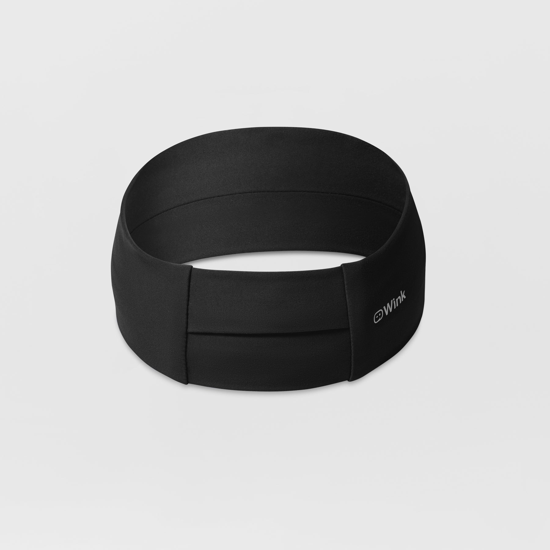 Ponytail Headband Black back 