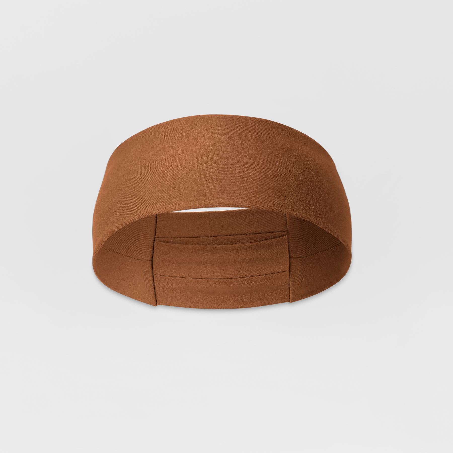 Ponytail Headband - Chai front 