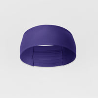 Ponytail Headband - Grape front view