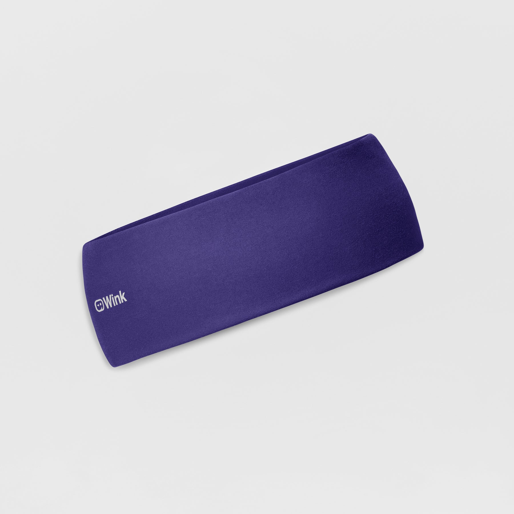 Ponytail Headband - Grape side view