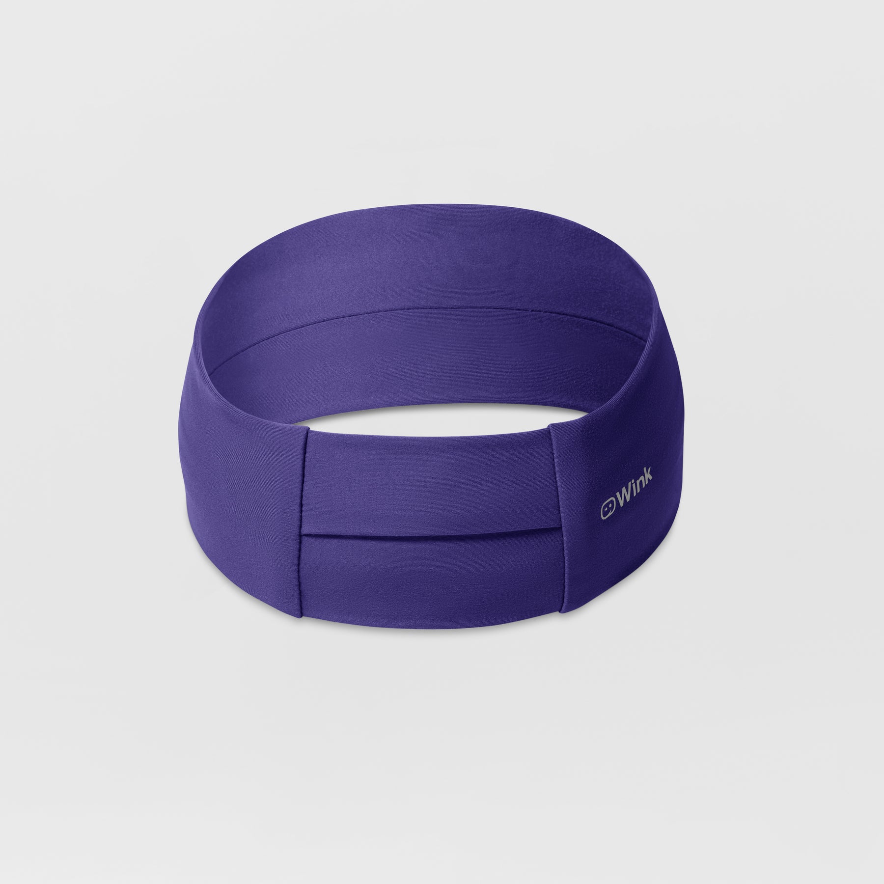 Ponytail Headband - Grape back