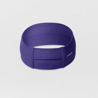 Ponytail Headband - Grape back