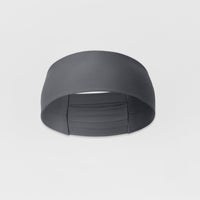Ponytail Headband - Pewter front view