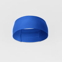 Ponytail Headband - Royal front view