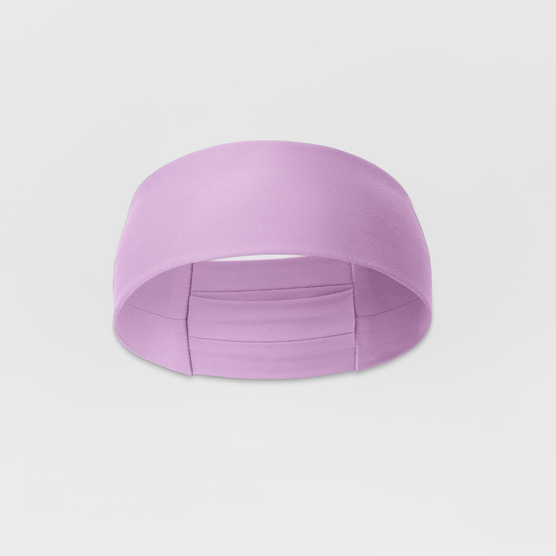 Ponytail Headband - Violet Tulle front view