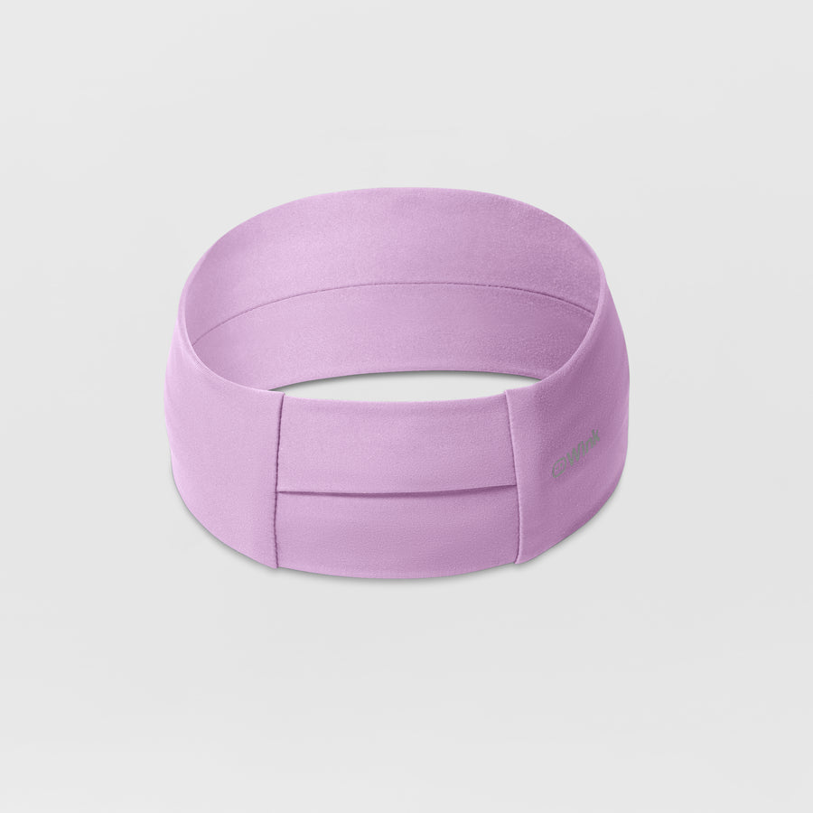 Purple Ponytail Headband - Violet Tulle back view