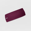 Ponytail Headband - Wine side view